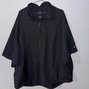 Nike Golf Men’s Black Windbreaker Pullover – Size XXL | Gently Worn